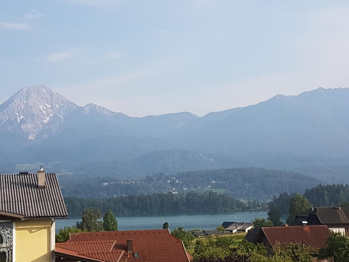 Apartment Seeblick Drobollach am Faakersee Buitenkant foto
